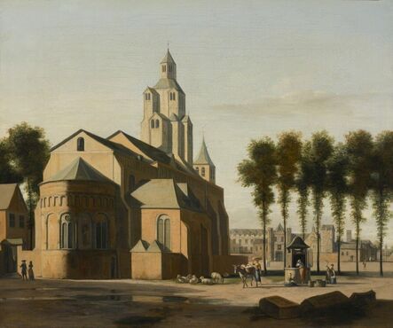 Gerrit Adriaensz. Berckheyde, ‘Church of St. Cecilia, Cologne’, ca. 1685
