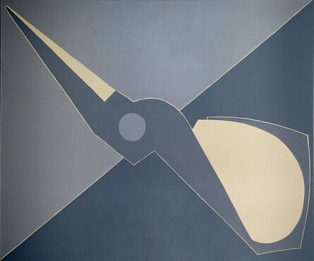 Mao Xuhui 毛旭辉, ‘Outline, Half Scissors, Diagonal’, 2008