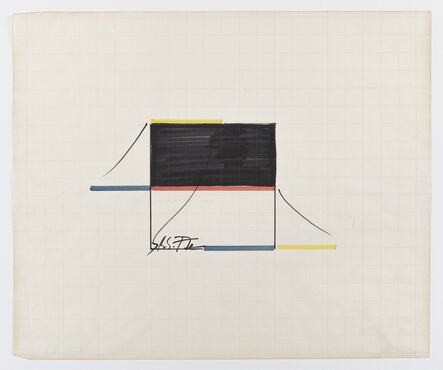 Keith Sonnier, ‘Untitled Ba-O-Ba Drawing’, 1977