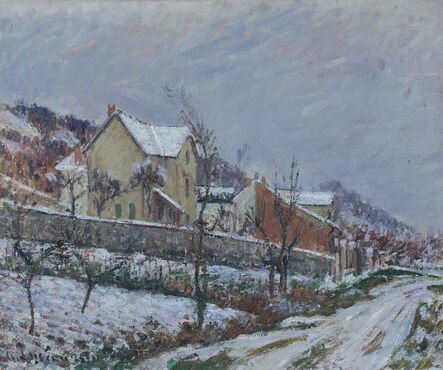 Gustave Loiseau, ‘Paysage de neige’, 1911