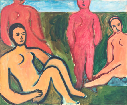 Robert De Niro, Sr, ‘Nudes in a Landscape’, 1960
