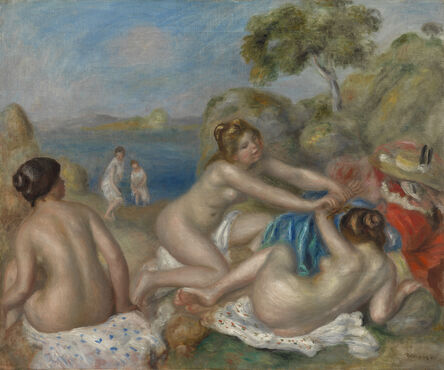 Pierre-Auguste Renoir, ‘Bathers Playing with a Crab’, ca. 1897