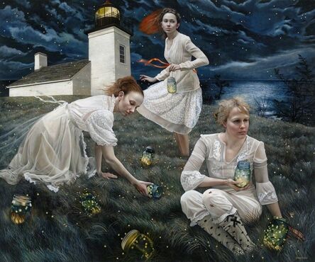 Andrea Kowch, ‘Light Keepers - 1st Limited Edition Framed Hand Signed Print’, 2019