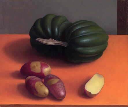 Amy Weiskopf, ‘Acorn Squash and Potatoes’, 2022