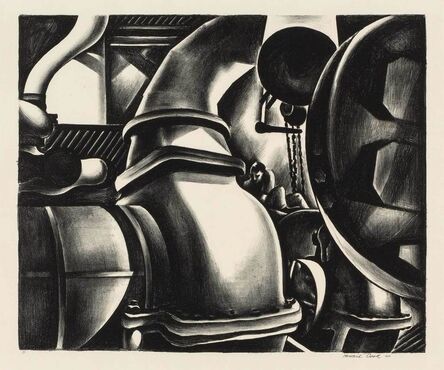Howard Cook, ‘Engine Room (D. 128)’, 1930