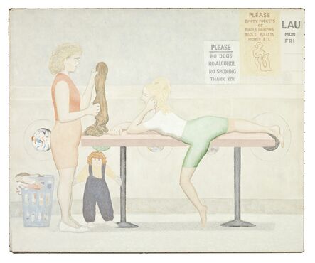 David Byrd, ‘Woman on Laundromat Table’, n.d.