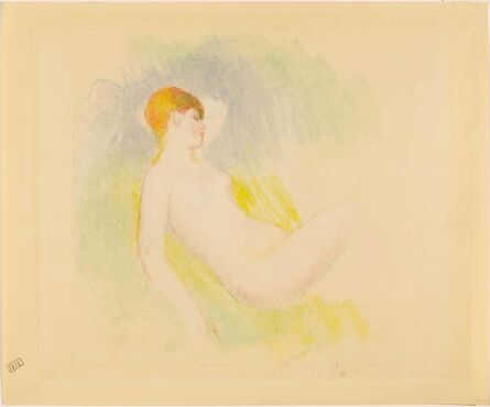 Pierre-Auguste Renoir, ‘Nu endormi au bras levé’