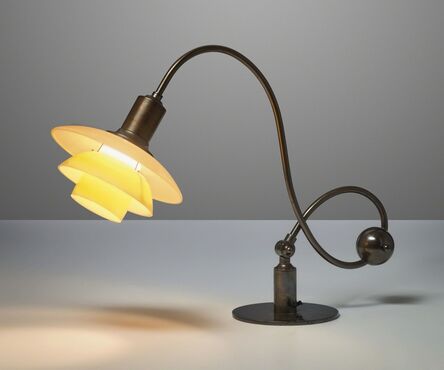 Poul Henningsen, ‘A rare adjustable piano lamp, with model no. 2/2 shades’, 1931-37
