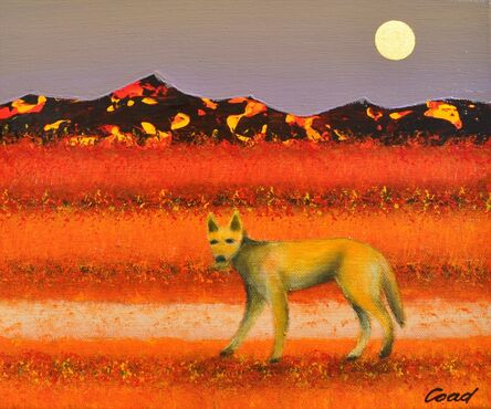 Peter Coad, ‘Dingo and Moon’, 2013-2014
