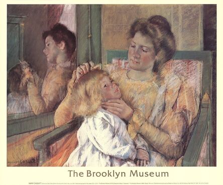 Mary Cassatt, ‘Mother Combing Her Child's Hair’, 1988