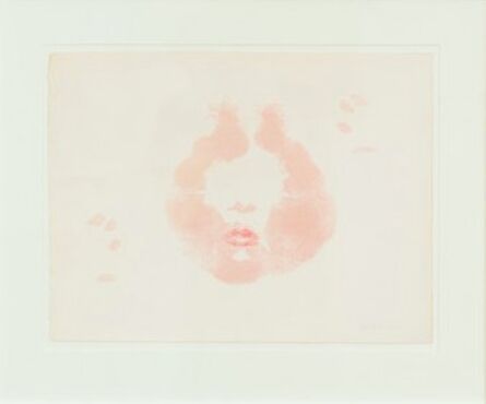 Joyce Wieland, ‘"Lipstick – Facing North" Lithograph’, 1973