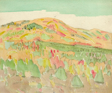 John Marin (1870-1953), ‘Hoosic Mountains’, 1918