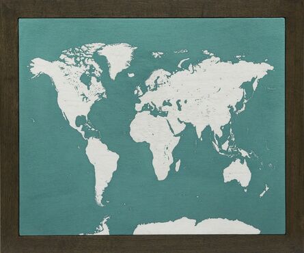 Aoyama Satoru, ‘Map of The World (Dedicated to Unknown Embroiderers)’, 2016