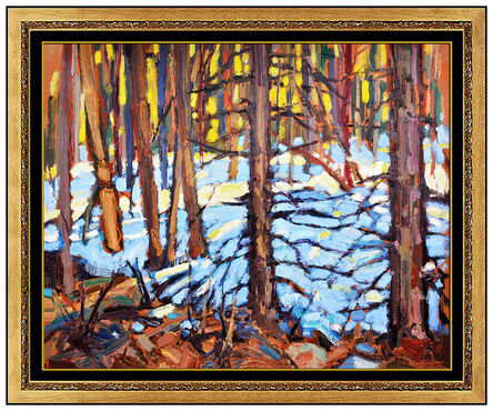 John William Beatty, ‘Winter Woodlands’, 20th Century 