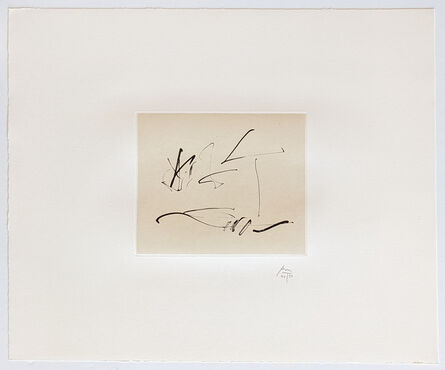 Robert Motherwell, ‘Wind (Octavio Paz Suite)’, 1988