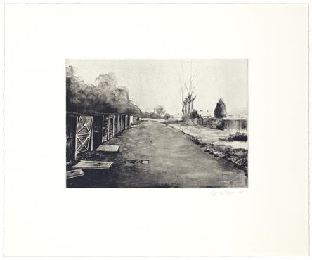 George Shaw (b. 1966), ‘12 Short Walks I (Artist Proof)’, 2005