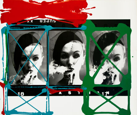 William Klein, ‘Smoke + Veil x 3, Paris (Vogue)’, 1958.