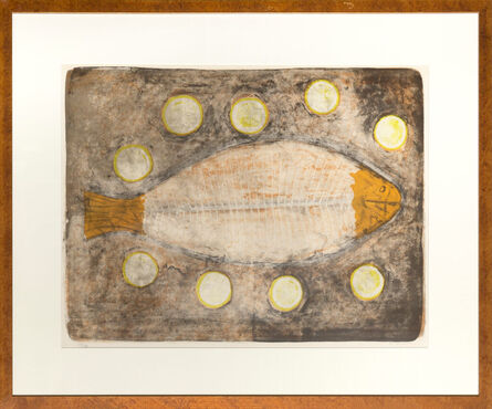 Rufino Tamayo, ‘Demi Poisson (Half Fish)’, 1969