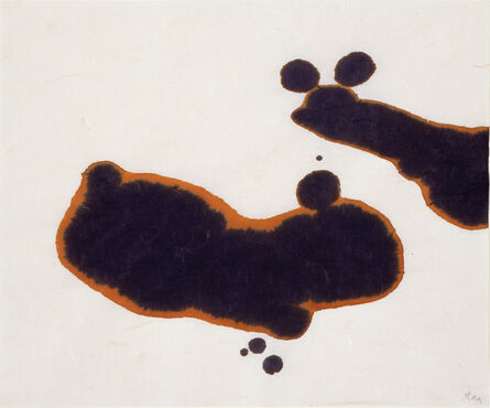 Robert Motherwell, ‘Lyric Suite: Bleeding Black No. 6’, 1965