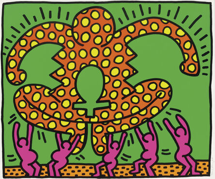 Keith Haring, ‘Fertility Suite, Untitled 5’, 1983
