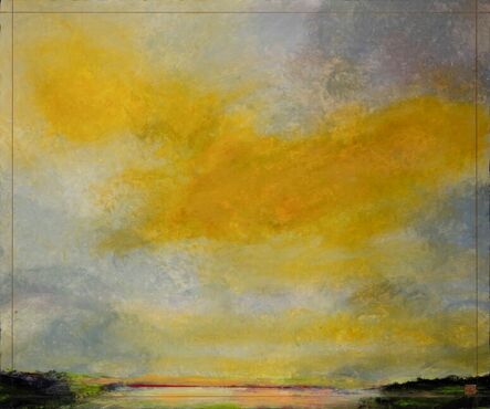 Wrona Gall, ‘Tangerine Sun’, 2021