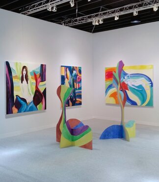 Edith Beaucage @ VOLTA New York, Booth B8, Pier 90, installation view