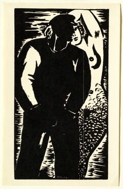 Frans Masereel, ‘Sailor and Siren’, 1931