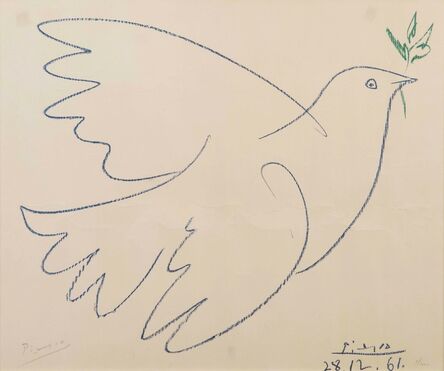 Pablo Picasso, ‘Colomba della pace’, 1961