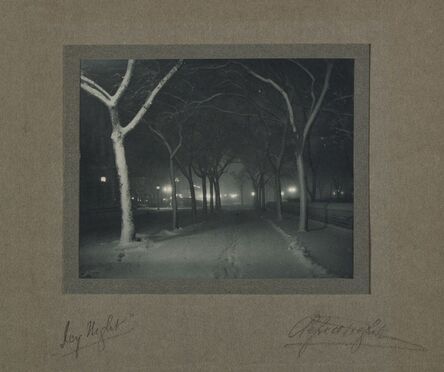 Alfred Stieglitz, ‘Icy Night’, 1898