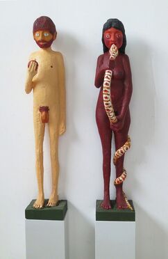 Hans Scheib, ‘Adam and Eve’, 2017