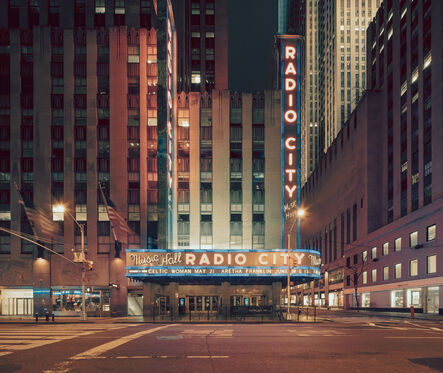 Franck Bohbot, ‘Radio City Music Hall, NYC - Light on NYC’, 2014