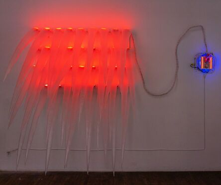 Shih Chieh Huang, ‘V4H9 (Red Wall)’, 2018
