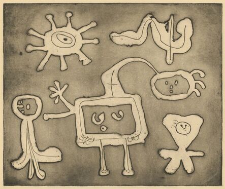 Joan Miró, ‘Series I (Dupin 75-82)’, 1947