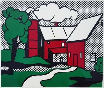 Roy Lichtenstein, ‘Red Barn’, 1969