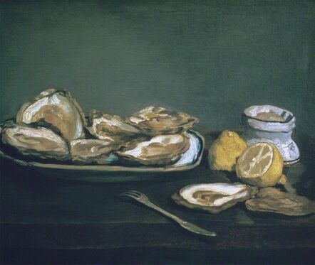 Édouard Manet, ‘Oysters’, 1862