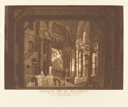 Abel Schlicht, ‘Gefängnis für die Schaubühne’, 1786