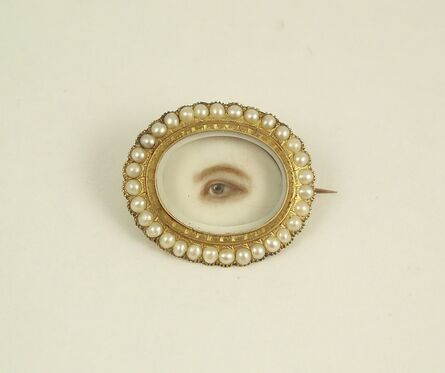 ‘Brooch with Eye Miniature’, ca. 1845