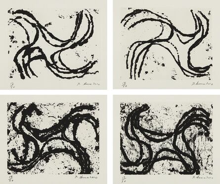 Richard Serra, ‘Junction #2; Junction #3; Junction #10; and Junction #13’, 2010