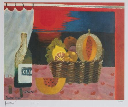 Mary Fedden, ‘Red Sunset’, 2000