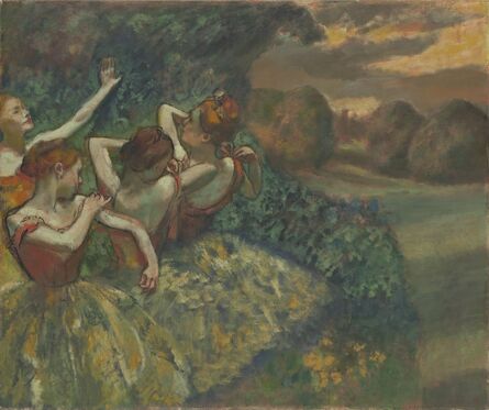 Edgar Degas, ‘Four Dancers’, ca. 1899