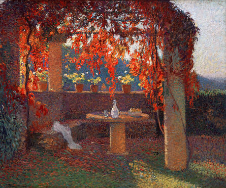 Henri Jean Guillaume Martin, ‘Tonnelle nord-ouest au Parc de Marquayrol (La Pergola)’, ca. 1925