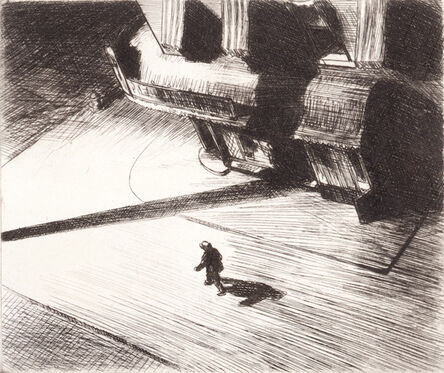 Edward Hopper, ‘Night Shadow’, 1921