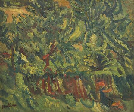 Chaïm Soutine, ‘La Petite Fille dans la Verdure’, circa 1919