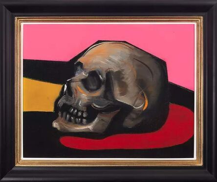 Frans Smit, ‘After ‘A skull’. Oil painting. Artist unknown’, ca. 2021