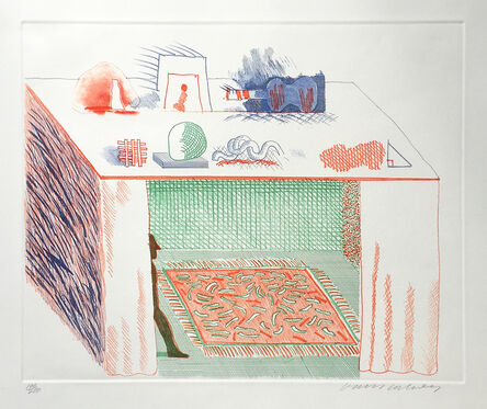 David Hockney, ‘In Chiaroscuro’, 1976-1977