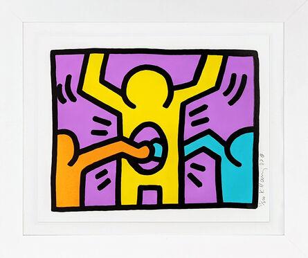 Keith Haring, ‘"Untitled" from Pop Shop I’, 1987
