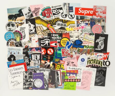 Supreme, ‘Group of 90 stickers’