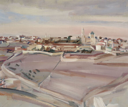 David Bomberg, ‘Mount Zion and the Church of the Dormition, Jerusalem’, 1923