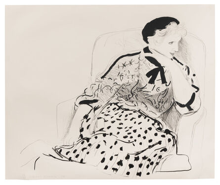 David Hockney, ‘Celia in an Armchair’, 1980