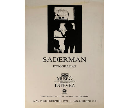 Anatole Saderman, ‘Saderman. Fotografías’, 1991